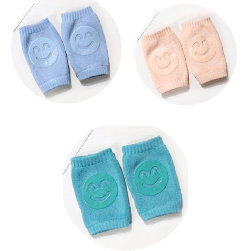 Terry baby crawling socks