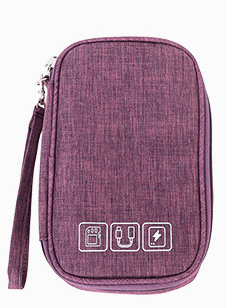 Kabel-Organizer Tasche mit Netzfächern – 2 Grössen, 6 Farben