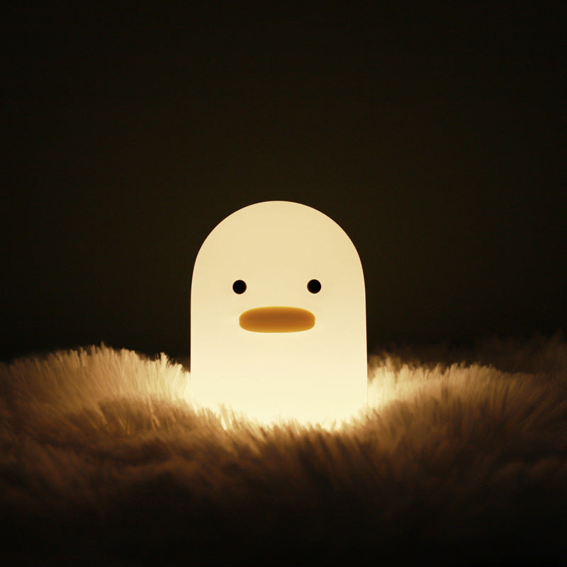 Enten-Nachtlicht von vorn, warmweisses Licht