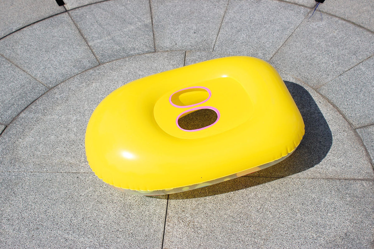 Baby-Schwimmsitz aufblasbar – Schwimmring mit Sitz